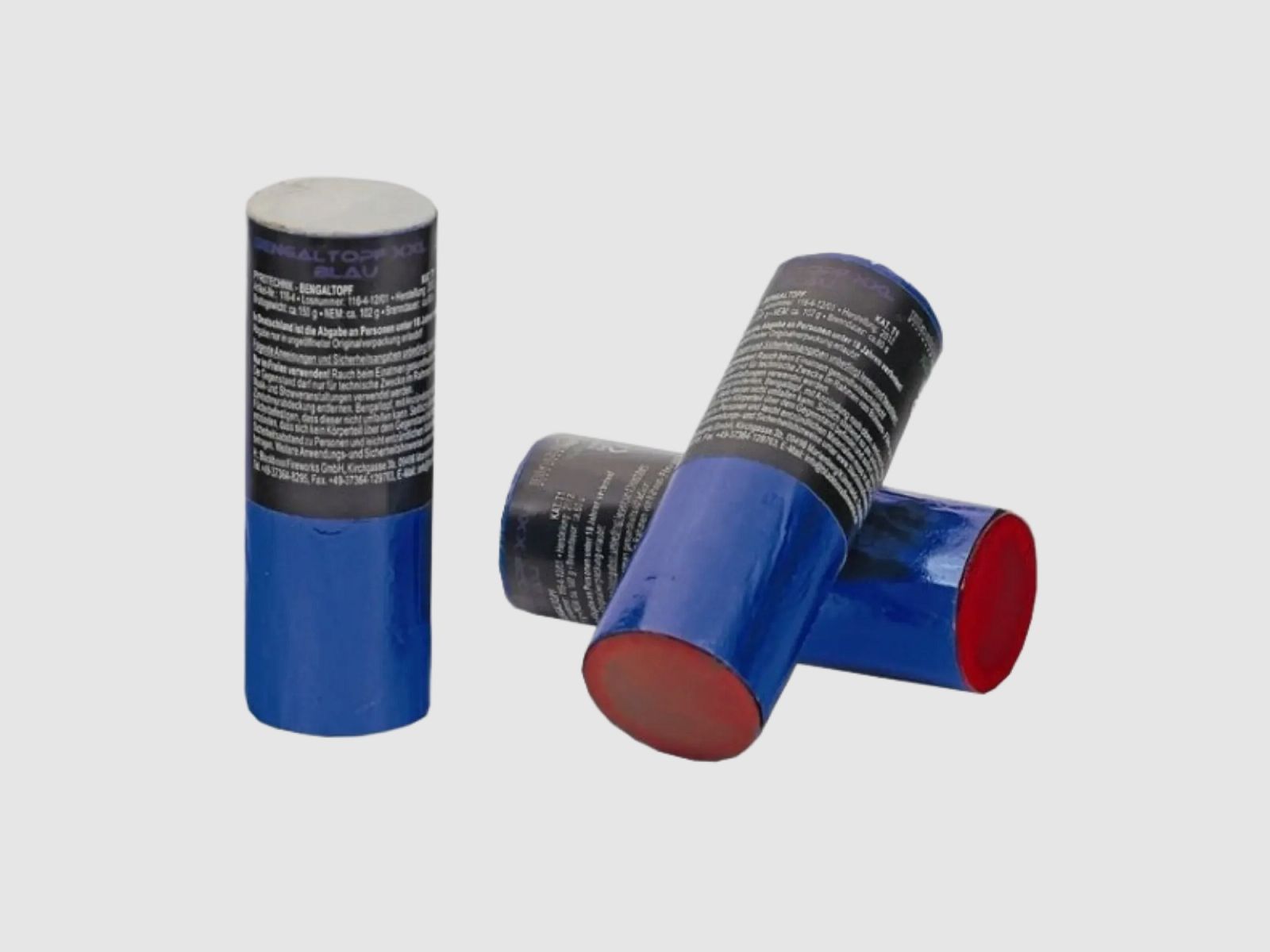 Bengaltopf XXL Blau 60 Sek.