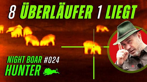 Keiler an Kirrung erlegt! Rotte mit 8 Überläufern angegangen! Wie von Opa vorausgesagt. NBH - Chris