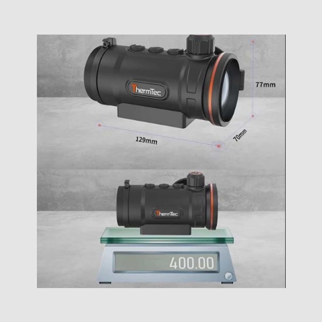 Thermtec Hunt335 Wärmebild-Vorsatzgerät