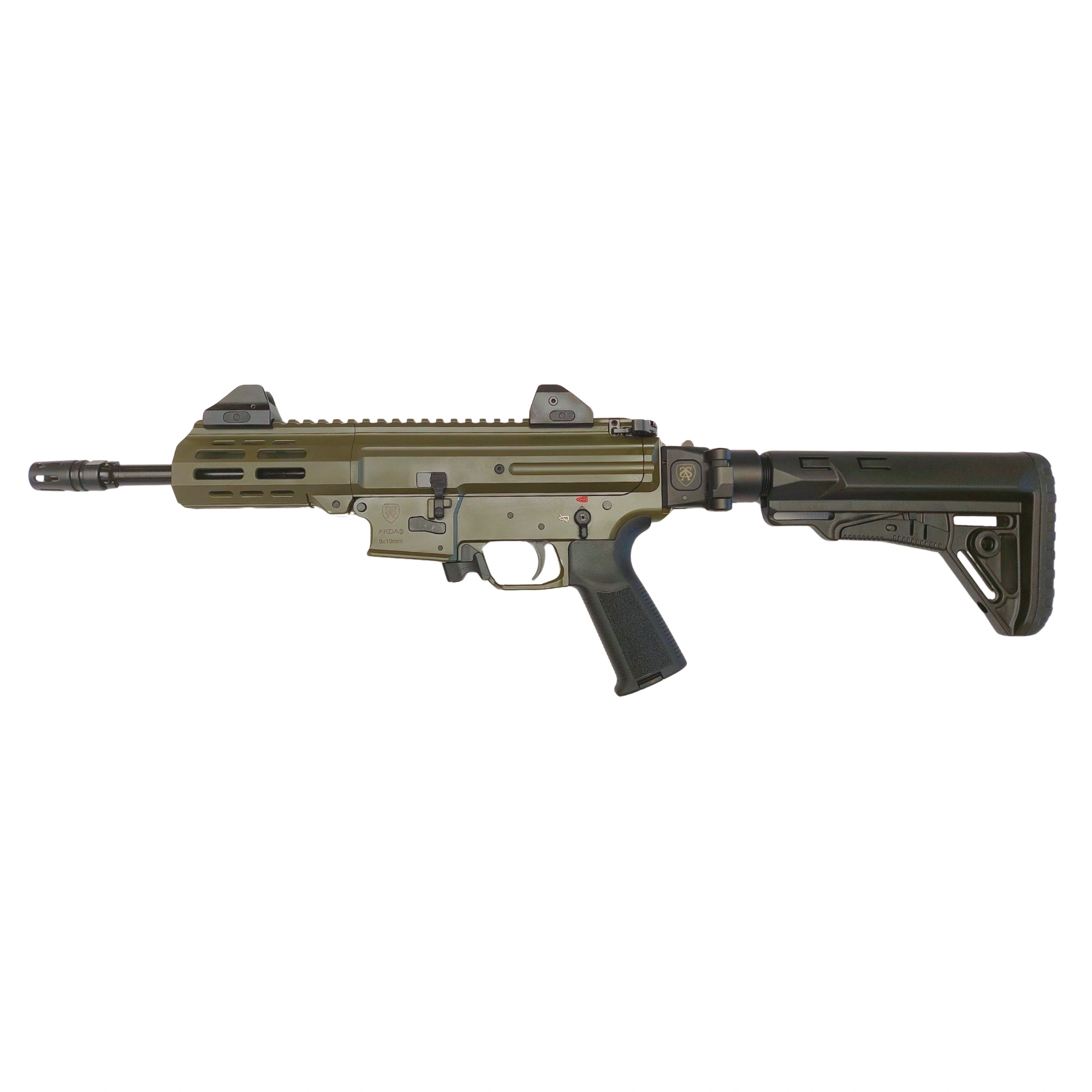 Selbstladepistole SA-9 AKDAS OD GREEN 9x19MM, Bild 3 von 3