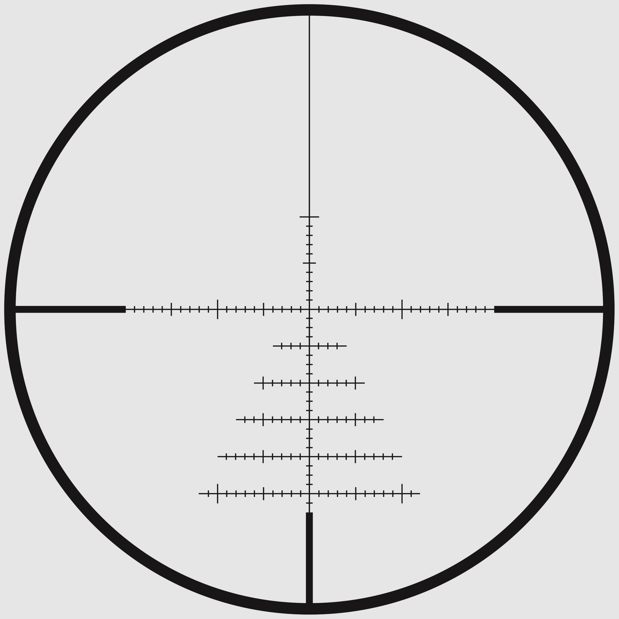 Conquest V6 5–30x50 ZBR - -1, (91) Ballistic Turret