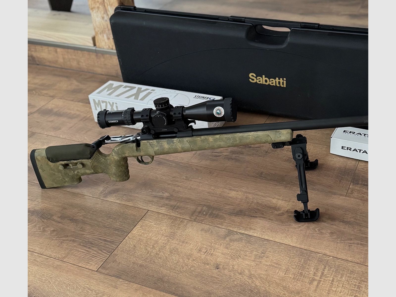 300 WinMag Long Range Repetierbüchse Sabatti tactical evo Steiner Fortmeier Eratac