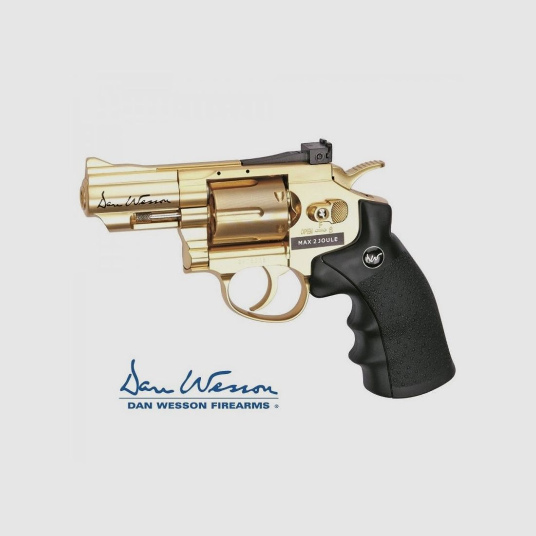 Revolver CO2 ASG Dan Wesson Edizione Speciale Oro 2,5", immagine 1 di 2