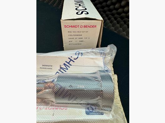 Schmidt & Bender BDMP 10X42 Typ A, sehr guter Zustand, einmal montiert! OVP