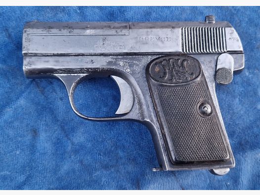 Dreyse Modell 1908 Taschenpistole (defekt)