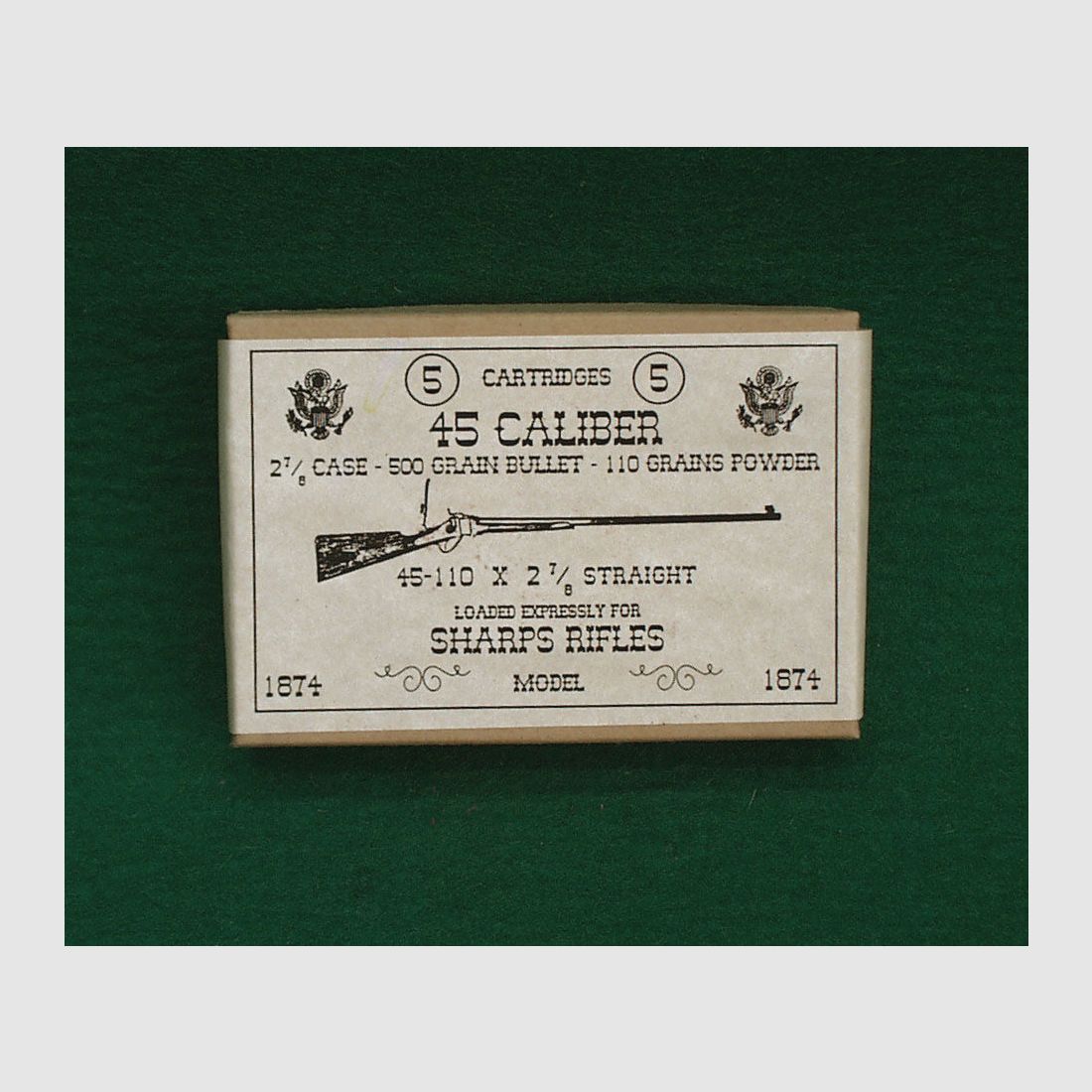 Replika	 Patronenschachteln .45 Caliber