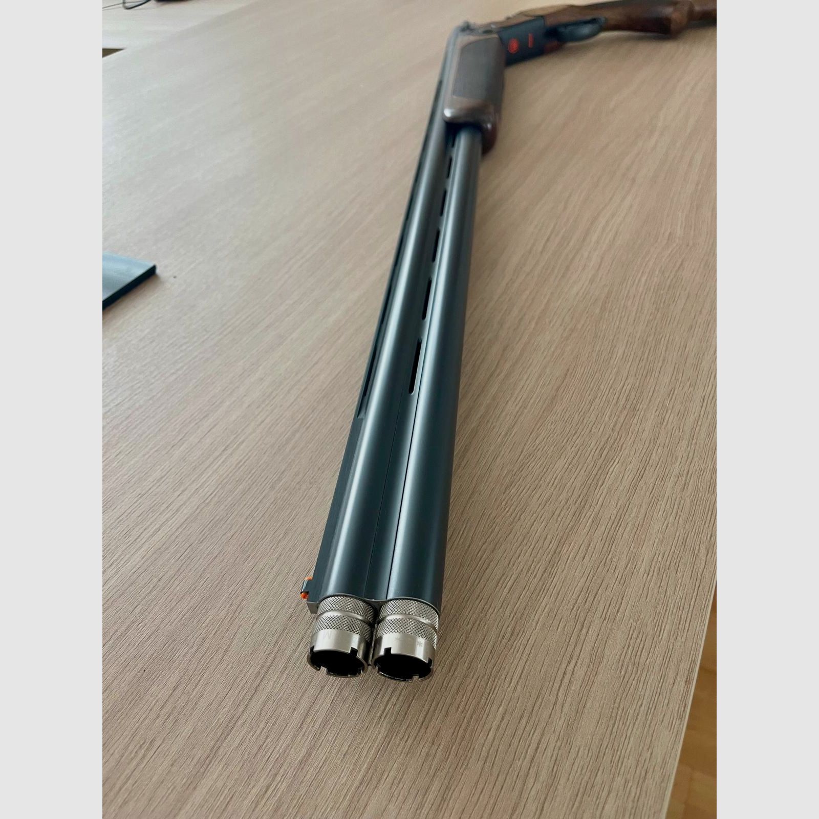 Beretta BDF 690 Competition Black Trap AS 12/70 LL:76cm Bockdoppelflinte Flinte