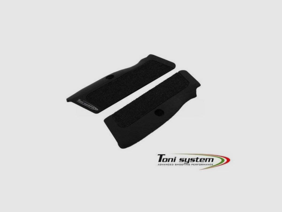 TONI SYSTEM GT21H per impugnature TANFOGLIO P21L per tutti i calibri - Impugnatura alta, Colore: Rosso, immagine 1 di 3