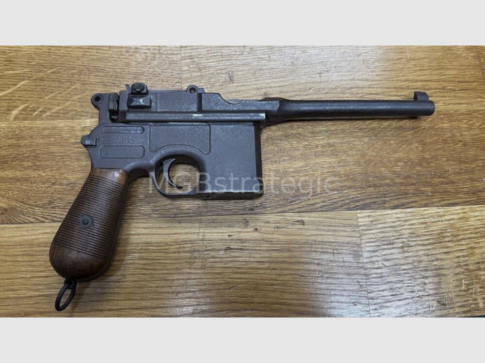 Mauser C 96 - halbautom. Pistole 7,63mmMauser Waffenfabrik Mauser Oberndorf A. Neckar