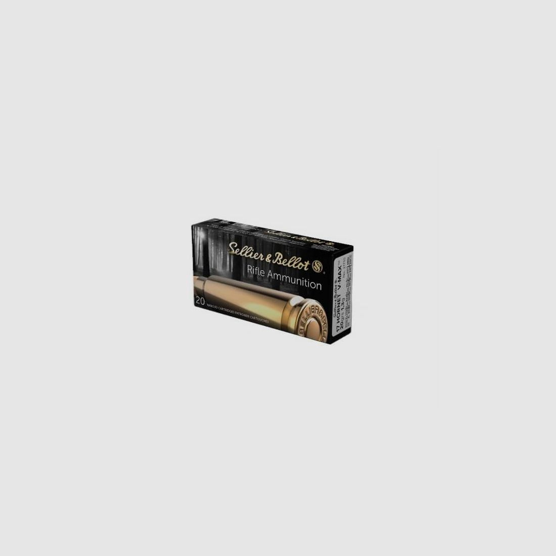 .17 Hornet Sellier & Bellot V-Max 1.3g / 20grs., Bild 1 von 2