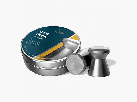 H&N MATCH PESADO - 4,5MM - DIABOLOS - 500 PIEZAS