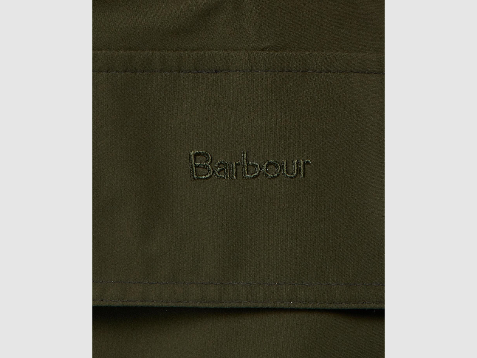 BARBOUR Clyde Jacke Olijf