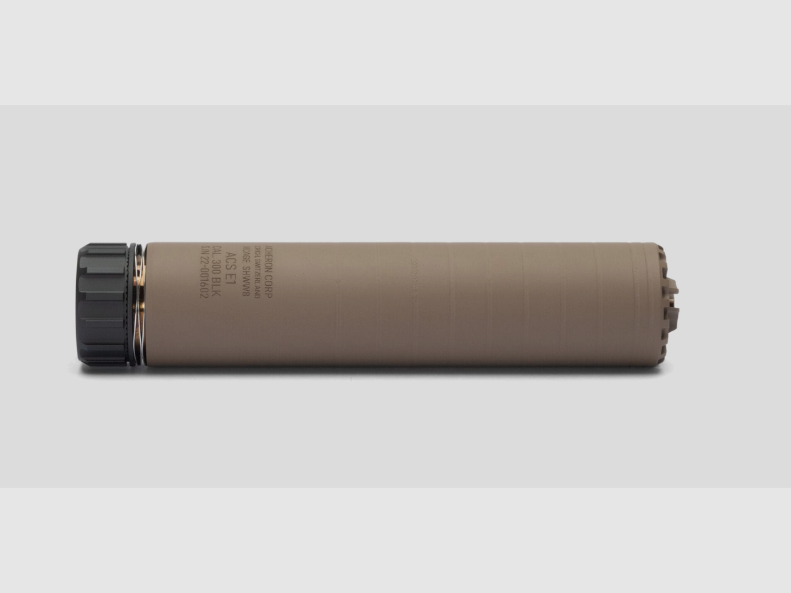 Schalldämpfer ACS E1 HexaLug 300AAC FDE, Bild 2 von 2