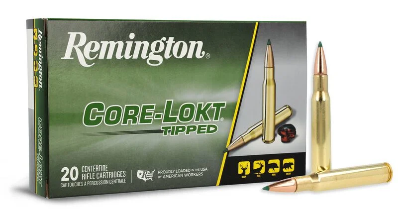 Remington Core-Lokt .30-06 Sprg. 165GR Tipped 20 Patronen