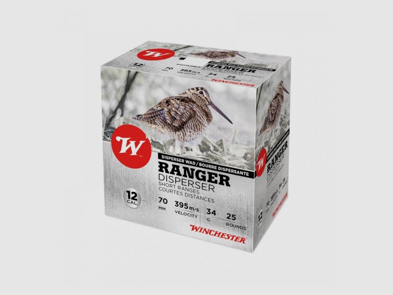 Winchester RANGER DISPERSER, 12-70,12mm, 34g, P6, 25er