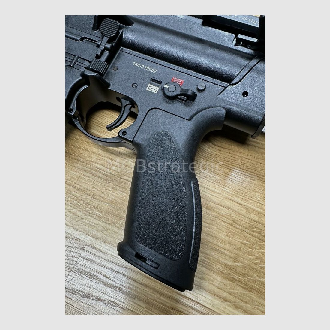 Heckler & Koch MR308 A3 13" - semi-automatic rifle .308 Win. including silencer ASE UTRA Dual 762-Short-QM2 Gen2 Cerakote black / color black - H&K MR 308 A3 - civilian version of the H&K 417 / H&K G27k