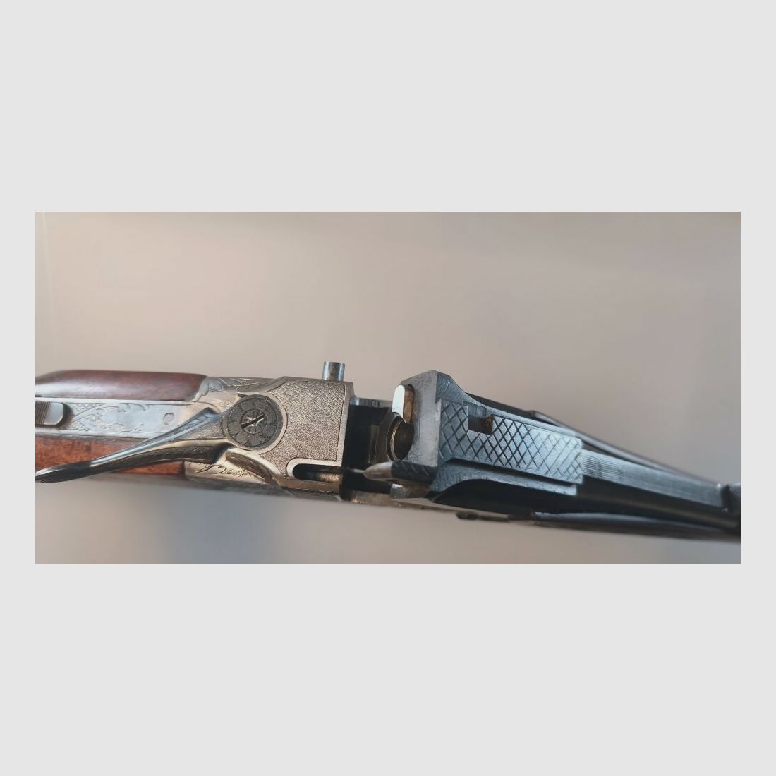 Zimmermann Kipplaufbüchse Einzellader Büchse "Teildefekt" 7x65R