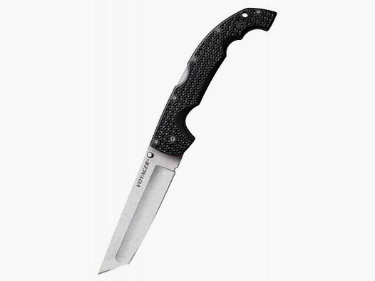 Cold Steel Voyager Tanto XL Pocket Knife, Smooth Blade, AUS 10A