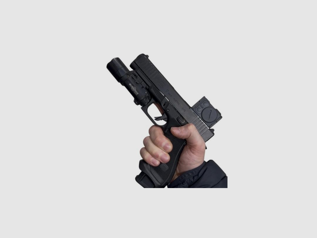BASE IN ACCIAIO PER MONTAGGIO GLOCK GEN6 x AIMPOINT ACRO, immagine 2 di 3