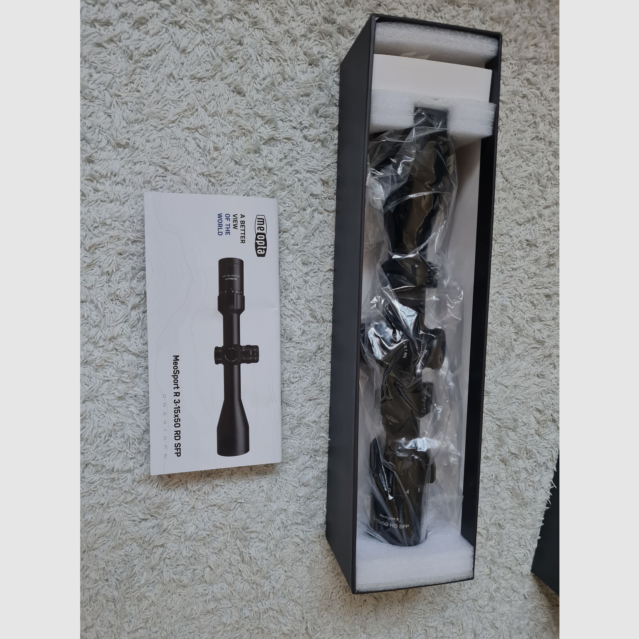 Meopta MeosportR 3-15x50 RD SFP