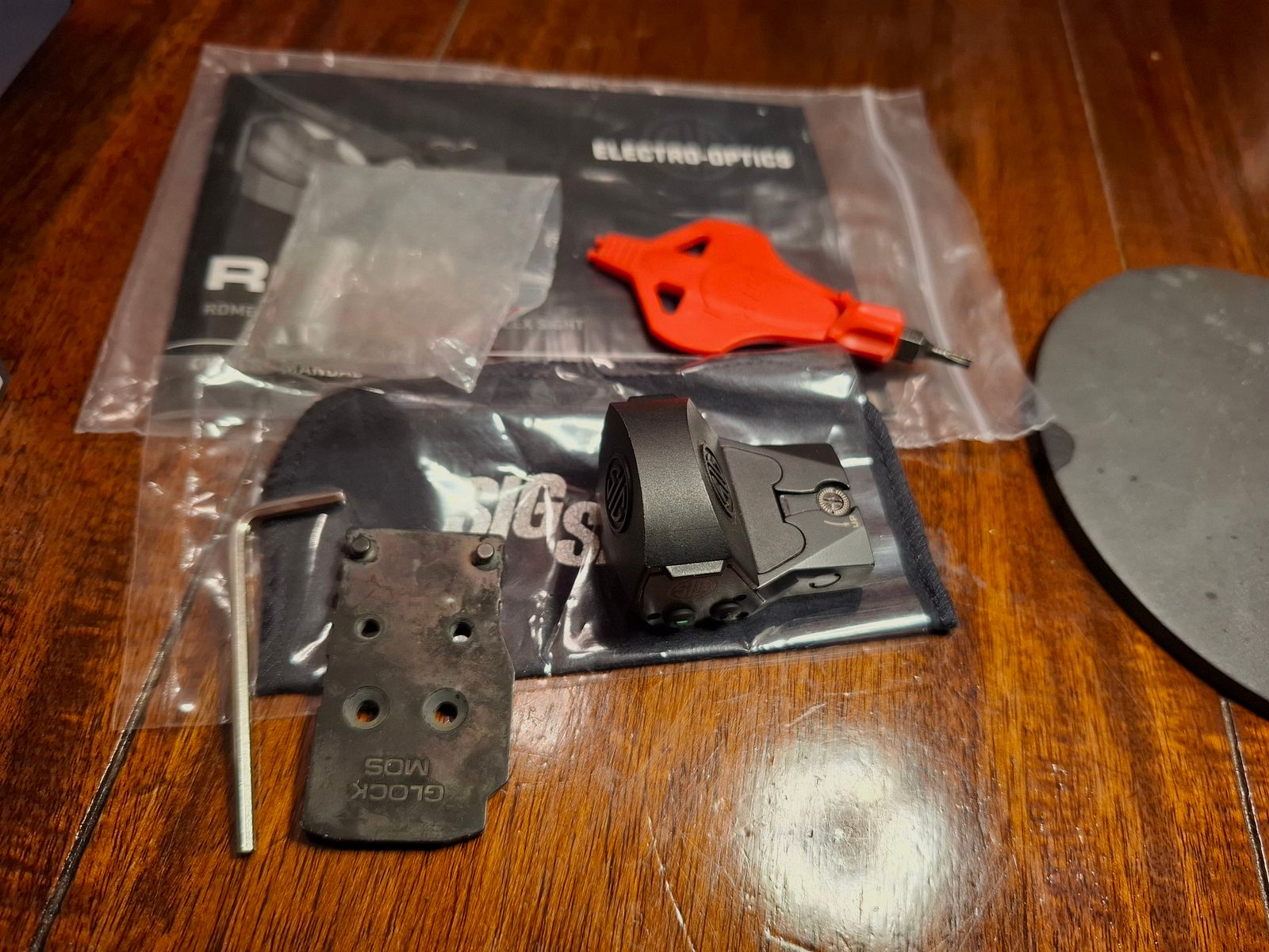 SIG SAUER ROMEO 1 PLUS GLOCK MOS ADAPTERPLATTE