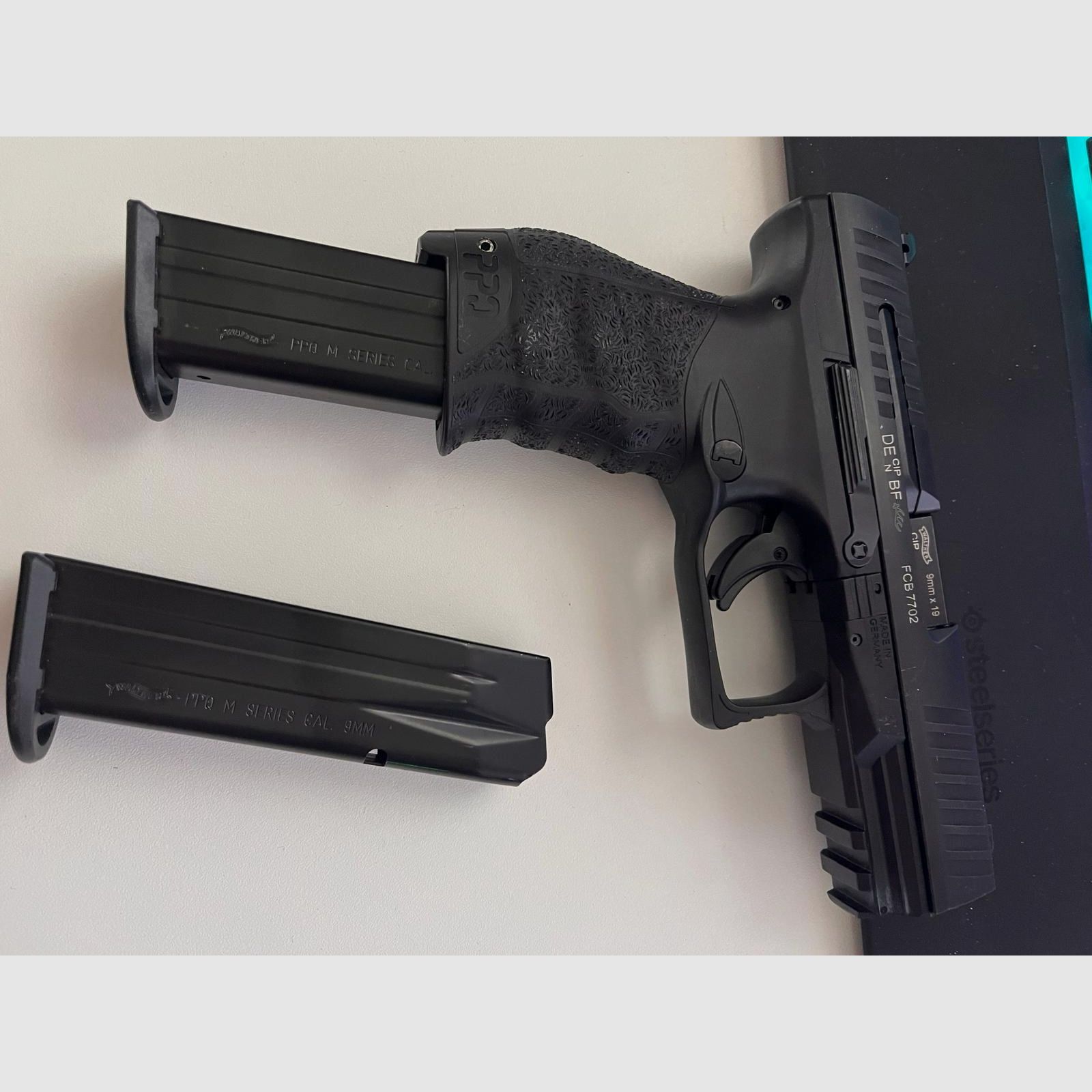 Walther PPQ 9mm Para neuwertig