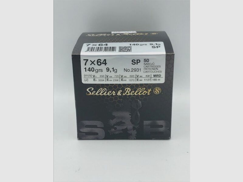 Sellier&Bellot 7x64mm SP 140gr (50)