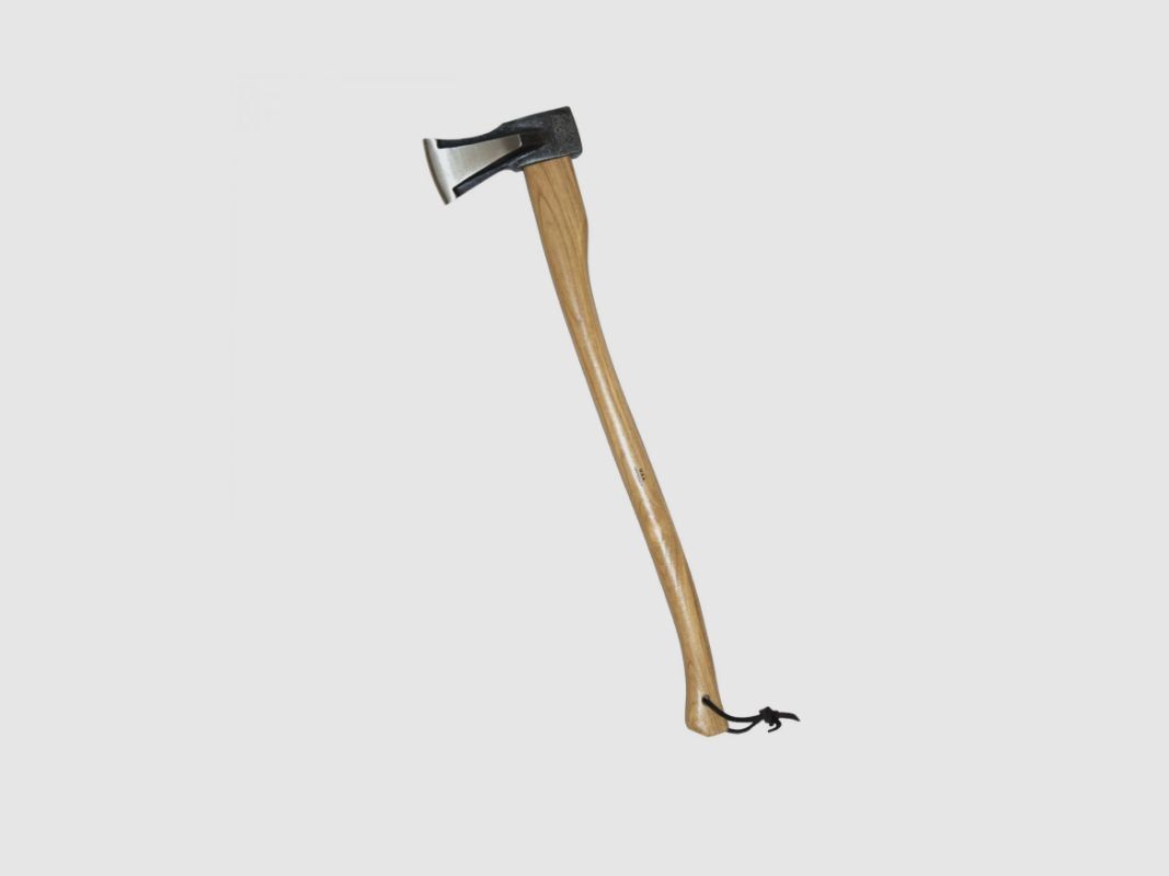 Axt mit Keilspalter Gr.2000 Traditionell Schwedisch, Hickory