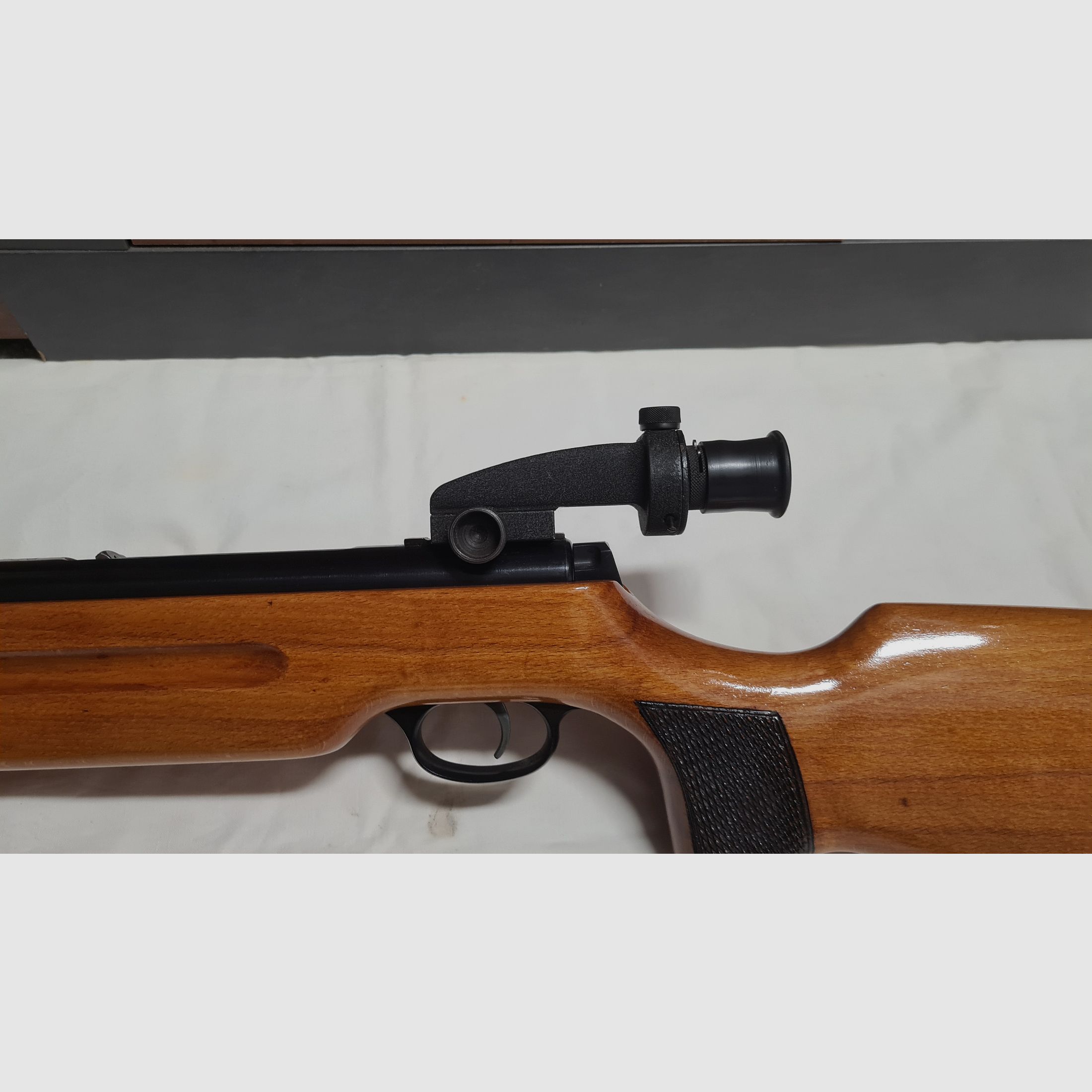 Haenel Sportschützenmodell 3.112 /Q1 / Waffe und Diopter Nummerngleich !!!, Bild 4 von 6