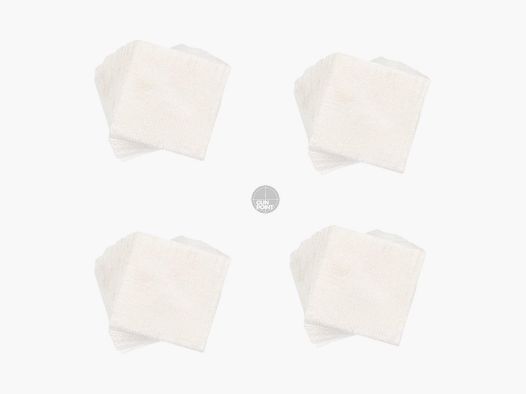 ALLEN gun cleaning cloths / gun care - 100 pcs - 1 inch / approx. 2.5 cm