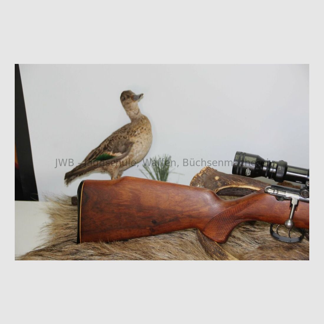 Anschütz 1516 met Tasco 3-9 x 40 .22WinMag