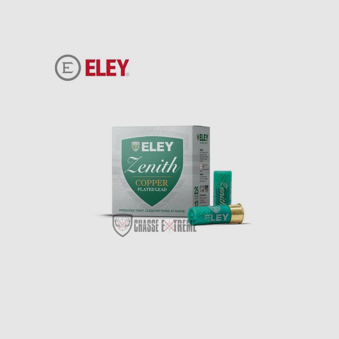 25 Cartucce ELEY ZENITH 36G Cal 12/70 Pb4
