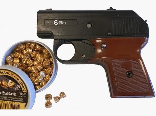 Pistola d’allarme e a salve / pistola da starter (6 mm), 7 colpi TARGET SPORTS