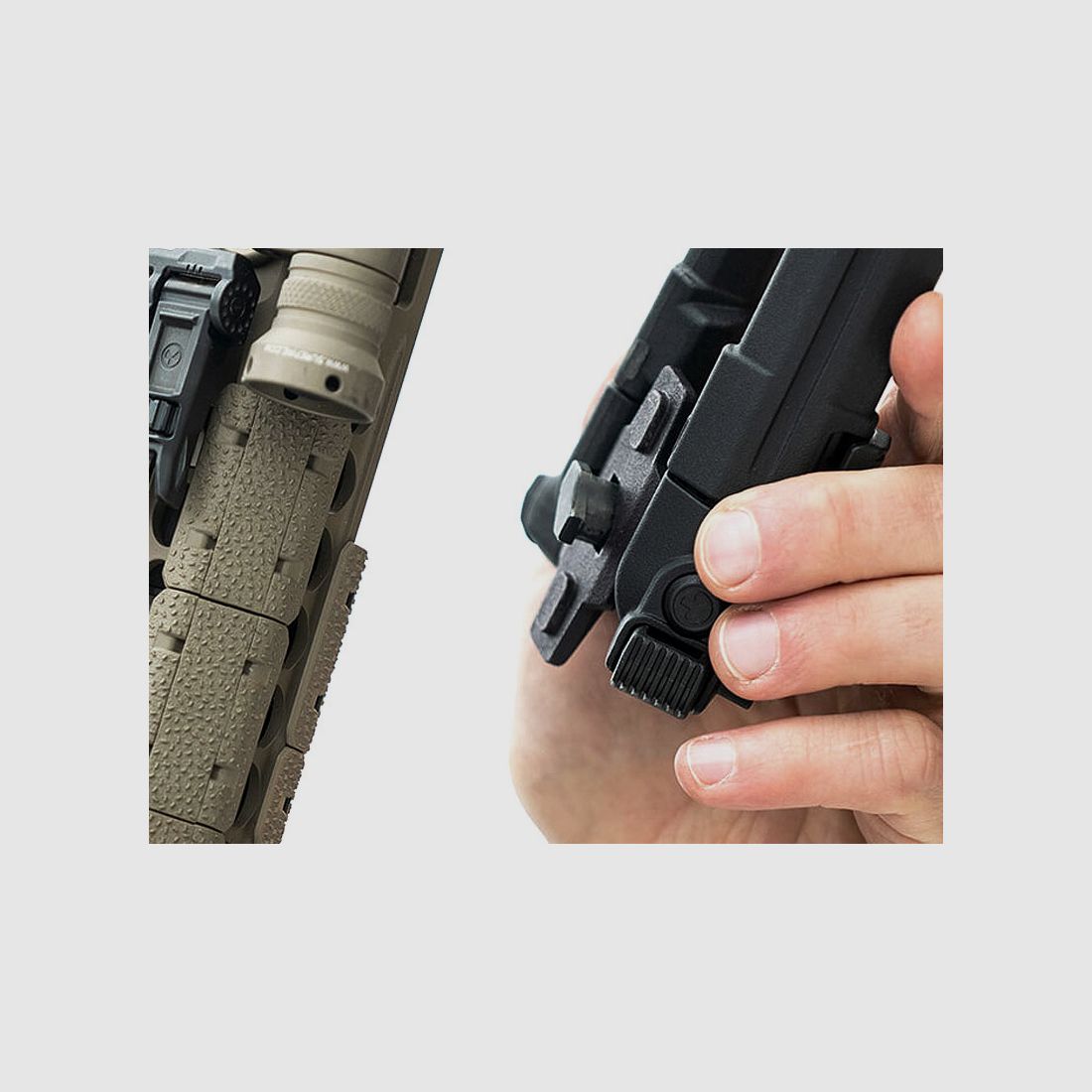 MAGPUL MOE Quick Detach M-LOK Bipod Schwarz