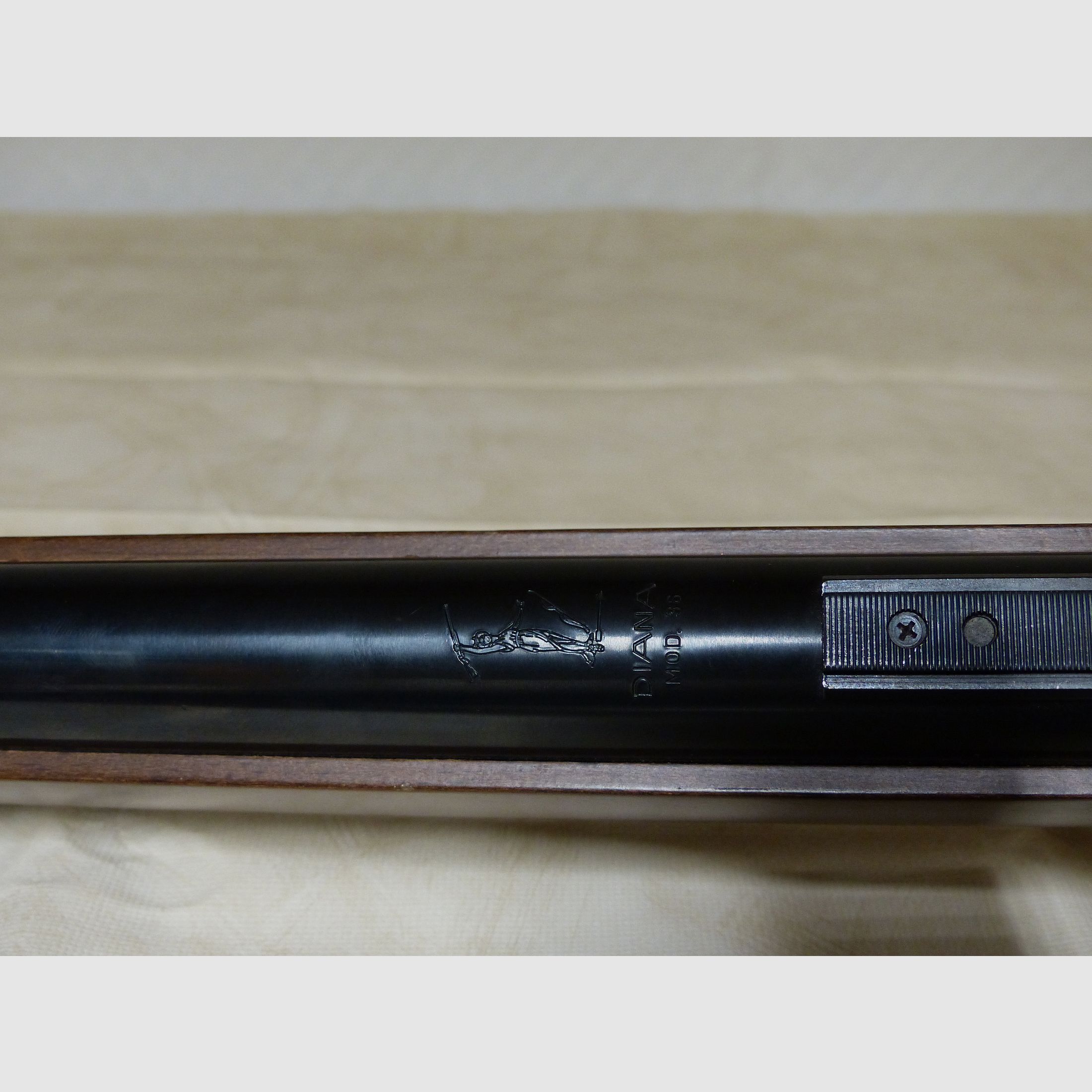 Druckluftgewehr Luftgewehr Diana Mod. 36 mit F, Sicherung und Diopter 1991 neuwertig vintage