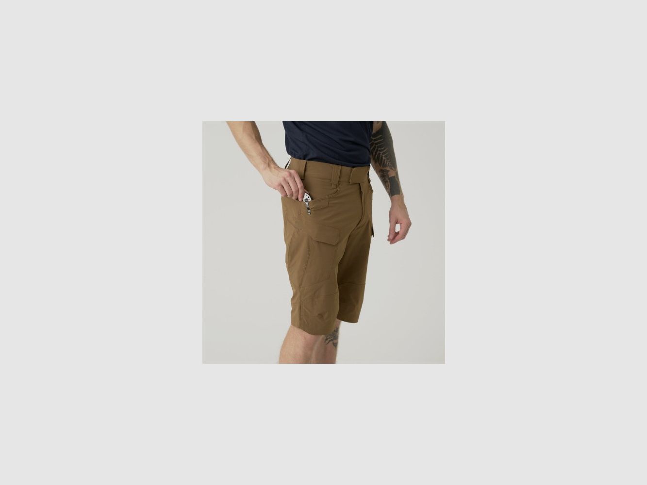 OTS VersaStrecth Lite Shorts 11" beige, image 5 of 15