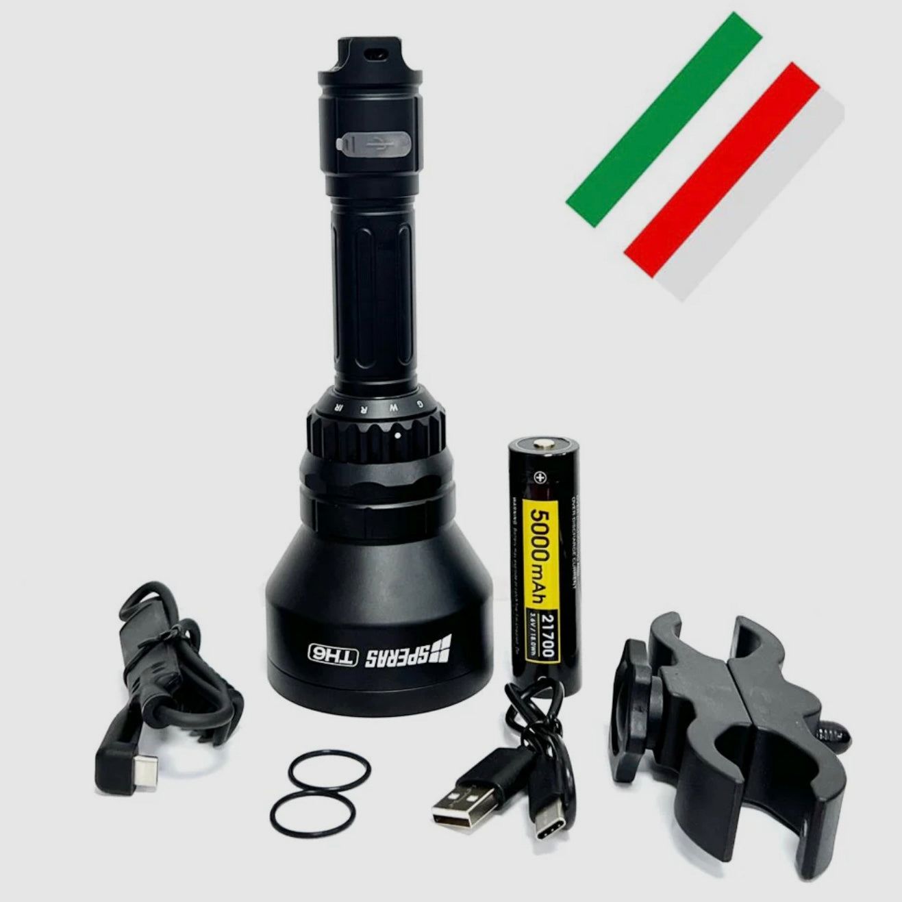 Taktische Lampe Speras TH6 (600 Lumen), Bild 6 von 6