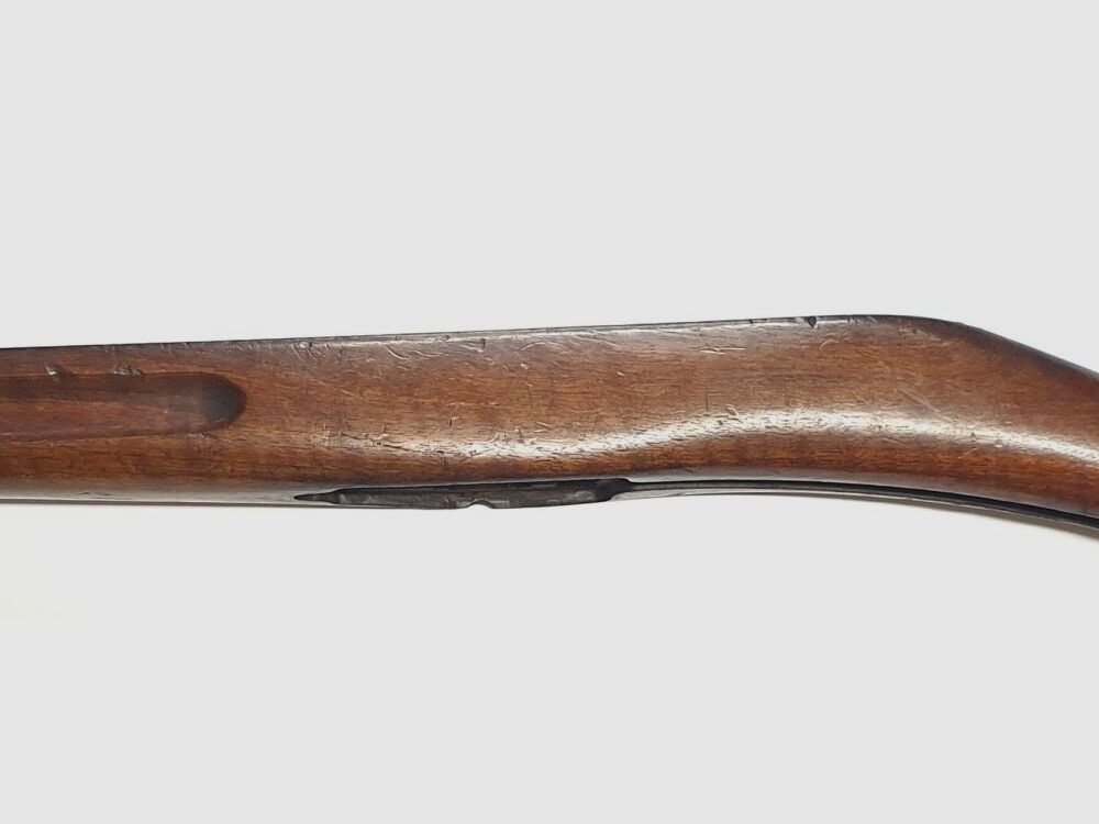 Schaft für Schweizer Infanteriegewehr / IG 1889 mit Oberholz und Beschlagteilen