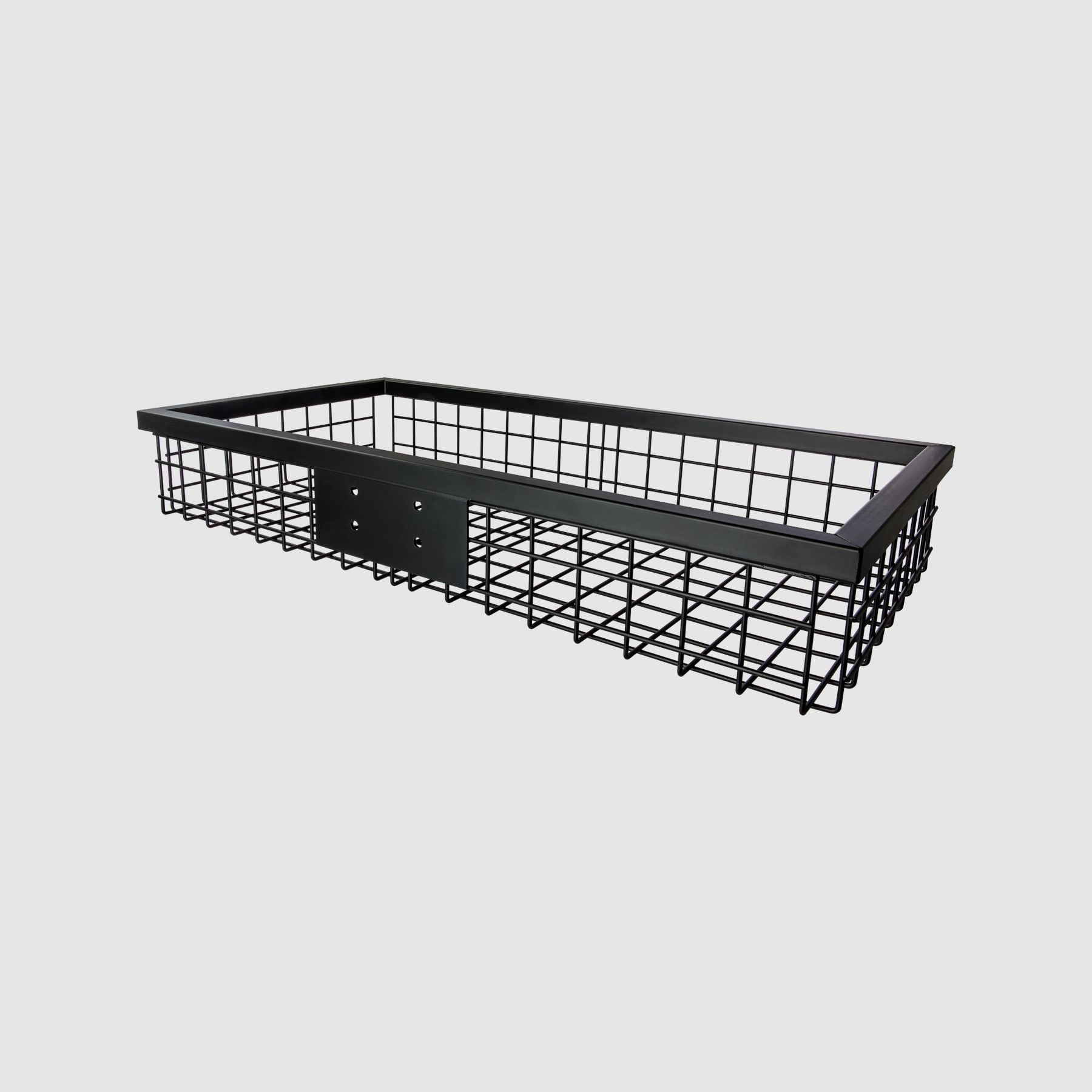 Heckträger 1020x530x165 mm beschichtet Schwarz Matt