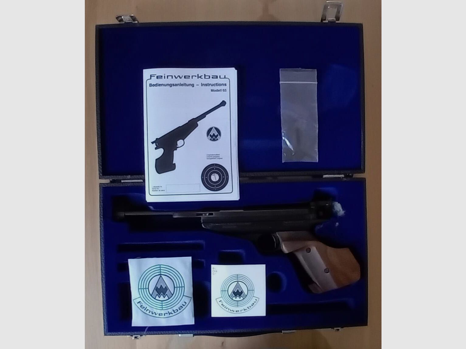 Air pistol Feinwerkbau 65