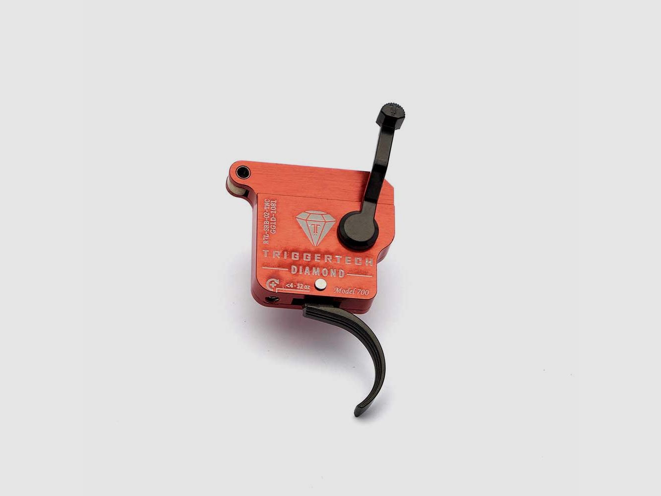 TriggerTech Rem700 Diamond Courbe Noir, Gauche, image 2 sur 3