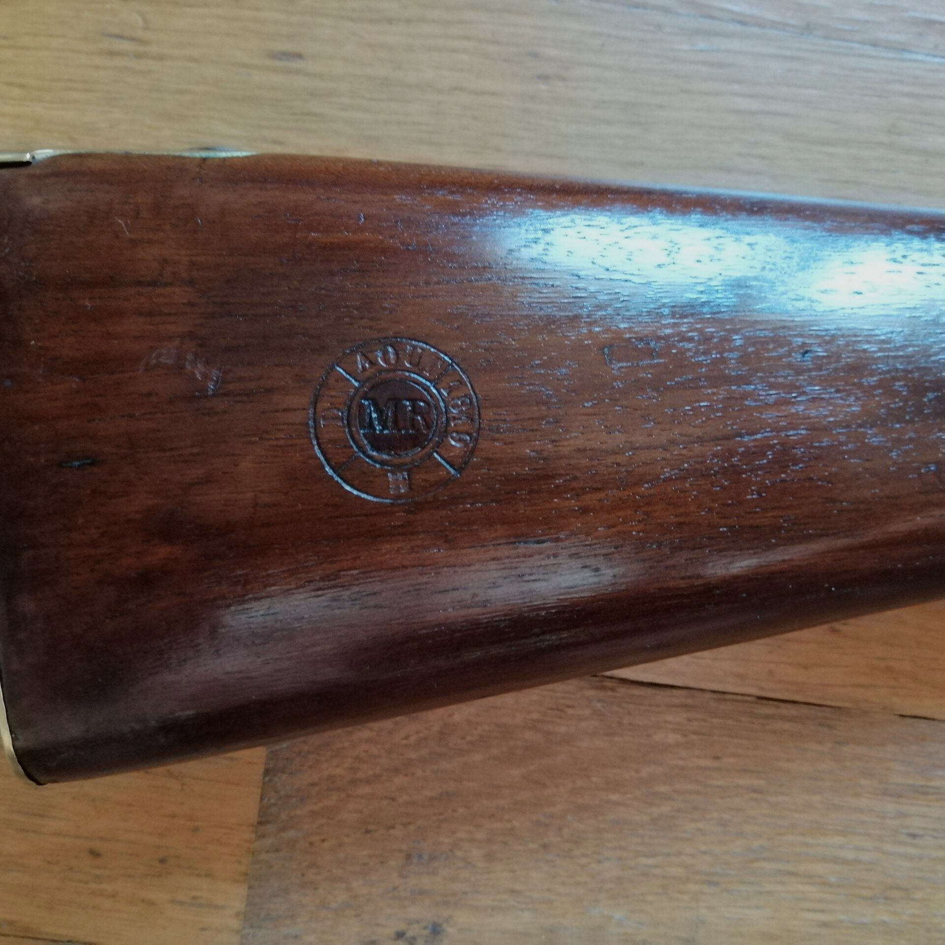 Außergewöhnliches und seltenes Dragoner-Gewehr Modell 1816 T bis – perfekt monomatrikuliert – homogen – Museumszustand Bajonett, Bild 3 von 45