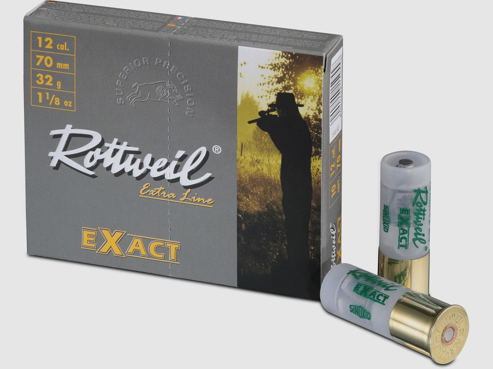 Rottweil Exact 12/70 32g Flintenlaufgeschoss