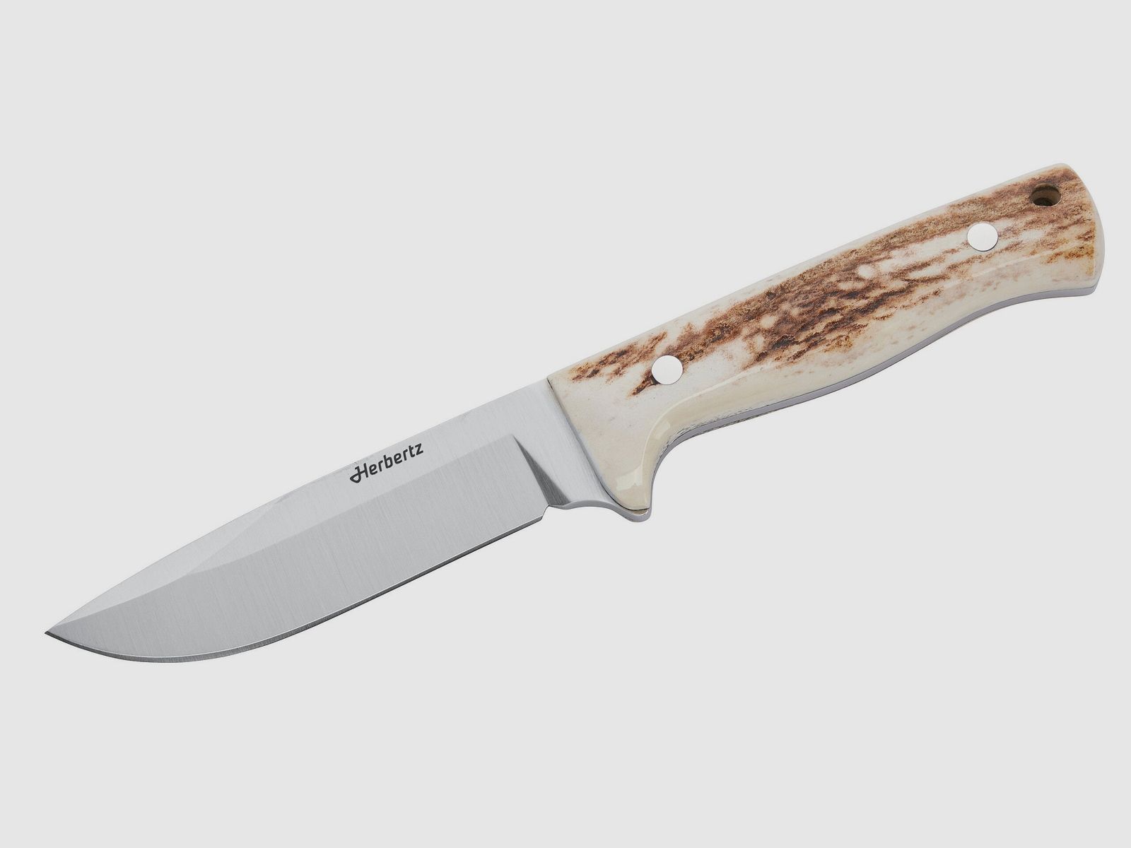 Couteau de chasse Herbertz avec poignée en corne de cerf