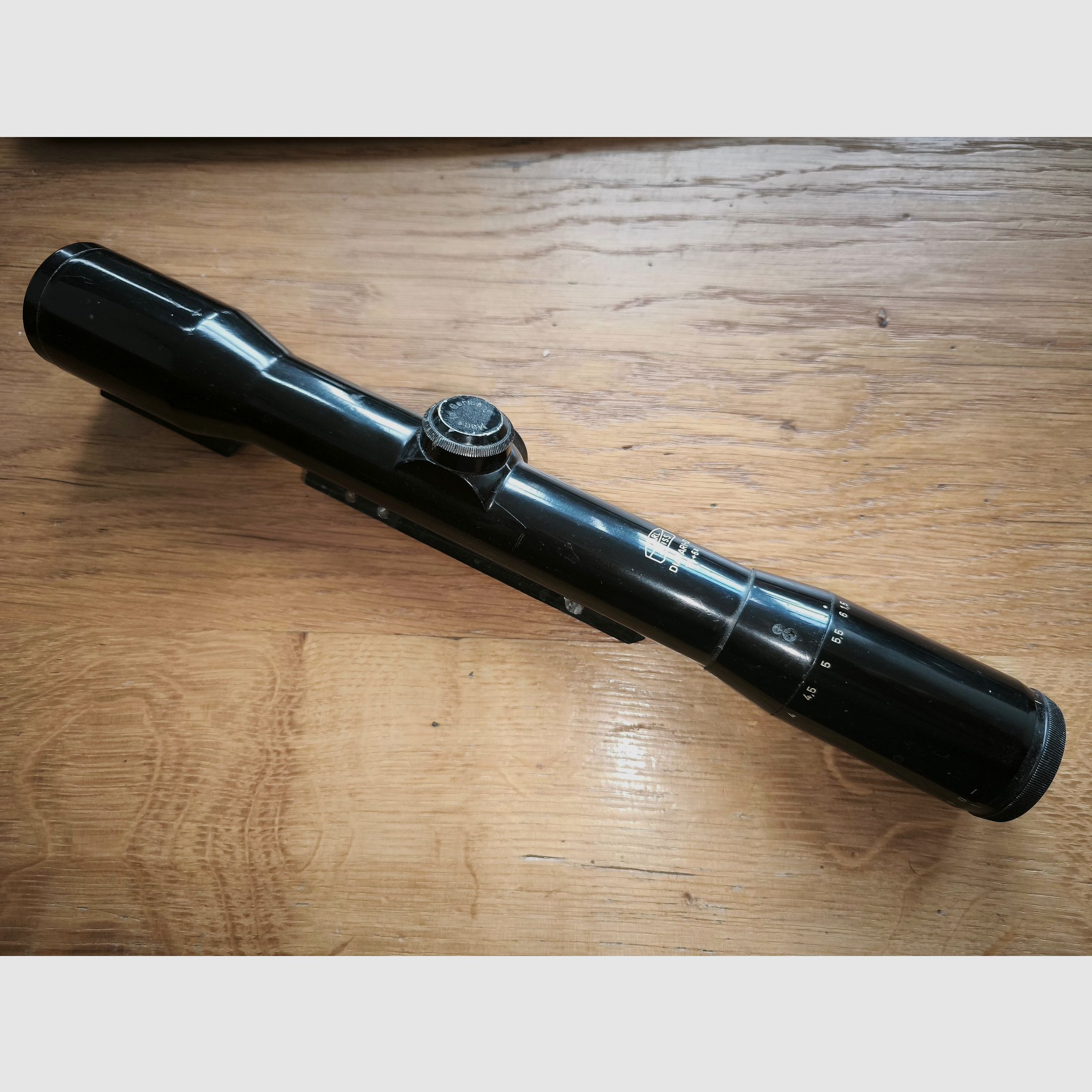 Zeiss Diavari scope 1.5-6x36, reticle 11, scope rail