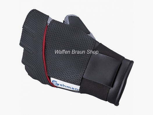 Fingerfreier Schießhandschuh GrM mit strapazierfähigem Mesh-Gewebe für eine optimale Luftzirkulation
