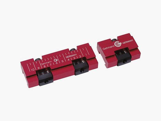 Gehmann Alu-Visierlinienerhöhung 7,5mm rot