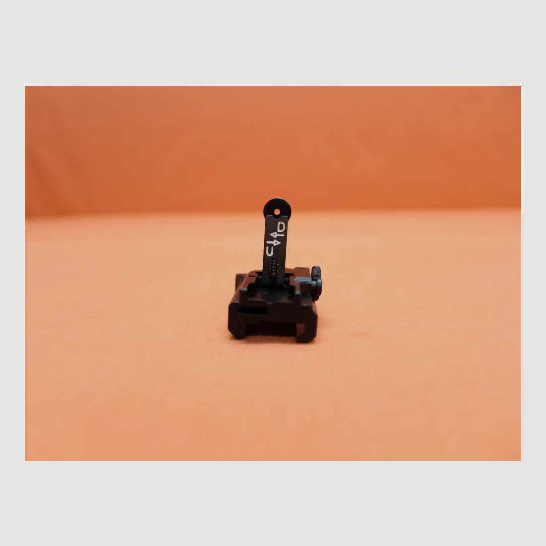 Heckler & Koch Heckler&Koch HK MR223/MR308: Visor de cambio rápido H&K negro Ø2mm plegable, para perfil Picatinny (línea de visión h = aprox. 33mm)