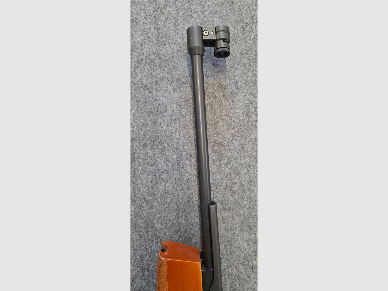 Rzadki Haenel Oberhebelspanner Mod. MLG 550-1 z diopterem w bardzo dobrym stanie kal. 4,5mm Diabolo