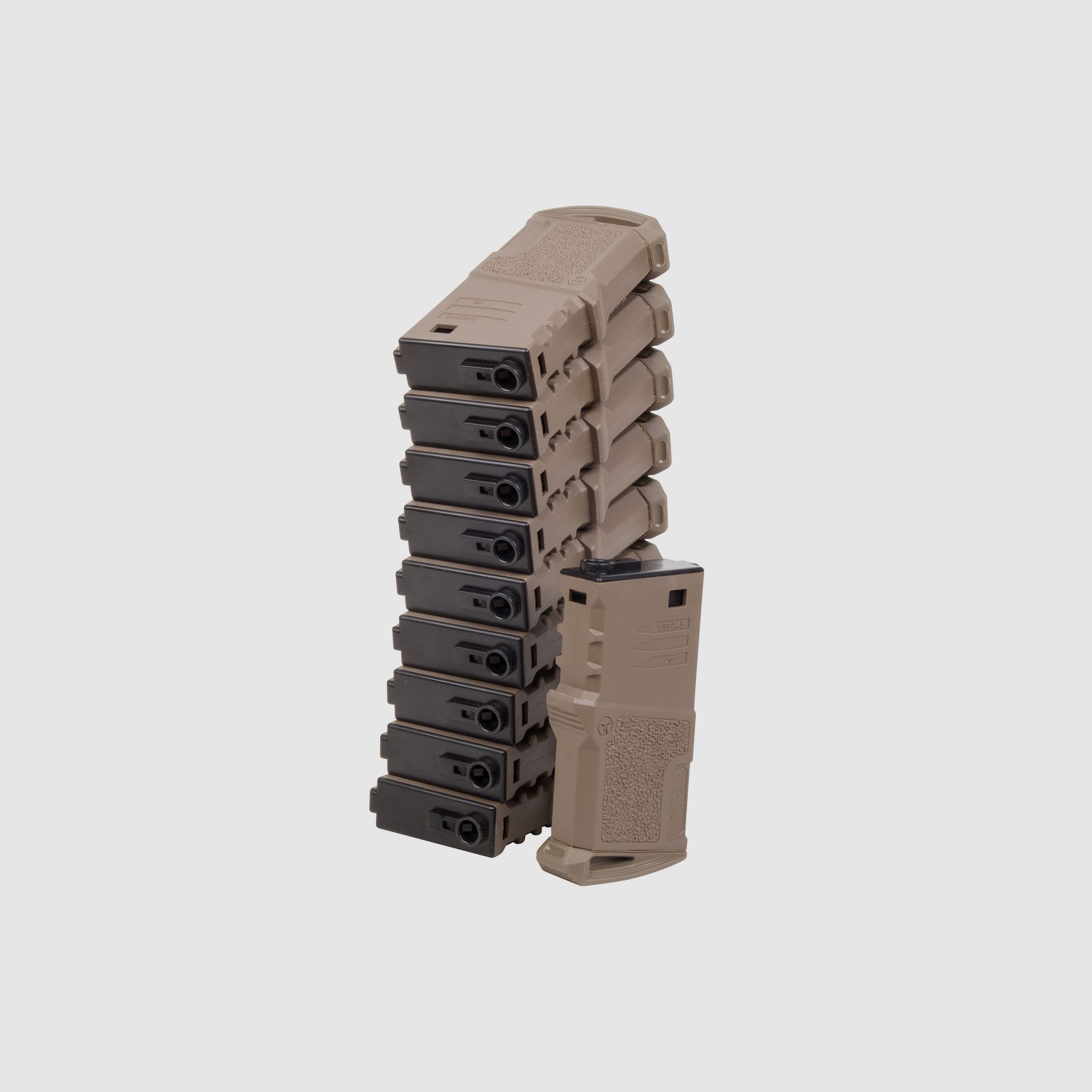 Ares Amoeba Mid Cap M4 Magazine 10er 120 Schuss 6mm - Airsoft AEG/S-AEG